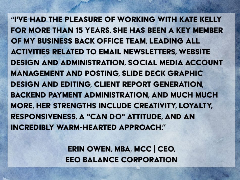 Recommendation from Erin