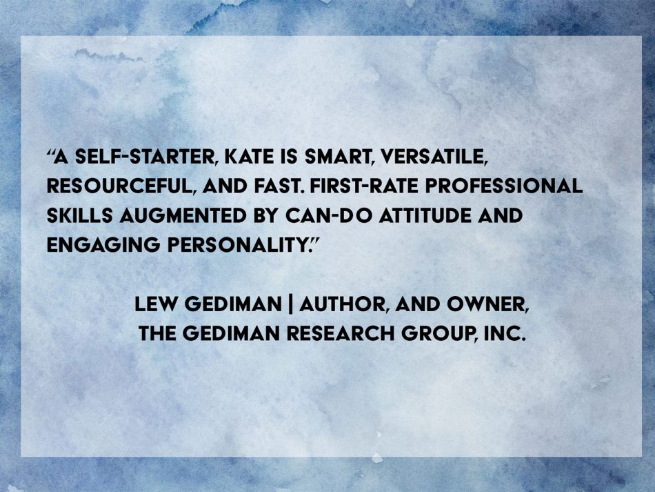 Recommendation from Lew