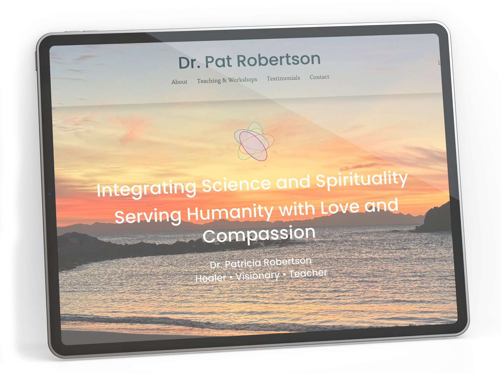 Screenshot of DrPatRobertson.com website